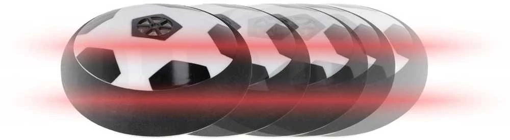 Kontext Šviečiantis stalo kamuolys Hoverball + vartai