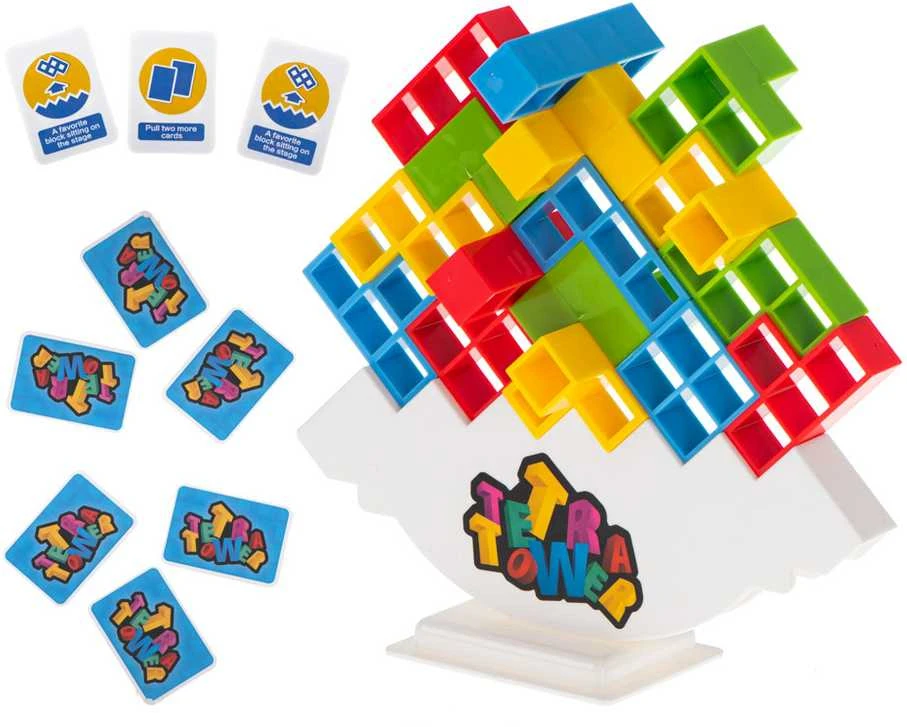 Tetris dėlionė balansavimo blokai galvosūkis žaidimas