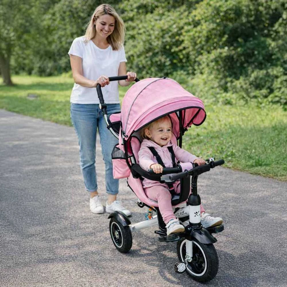Trike Fix Vaikiškas triratukas su stogeliu