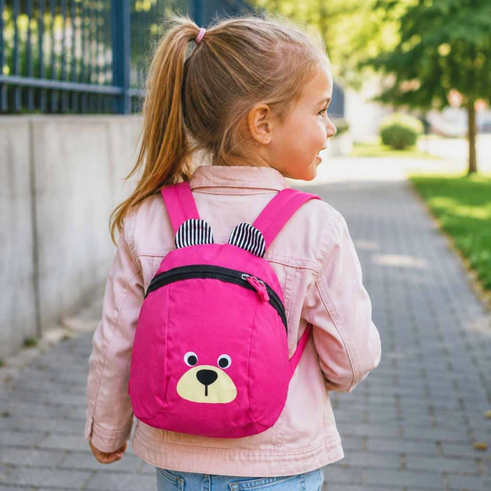 Ikonka KIK kuprinė MEŠKUTIS, rožinė