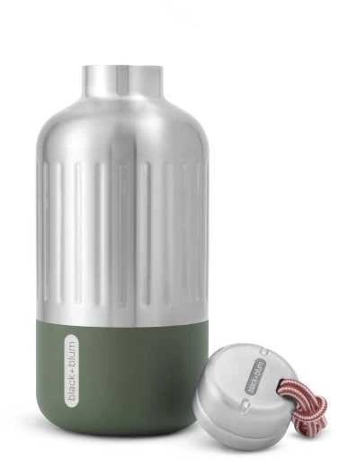 Black Blum Juodas Blum Termo gertuvė Juodas and Blum Bam Explorer Insulated Bottle - Žalia