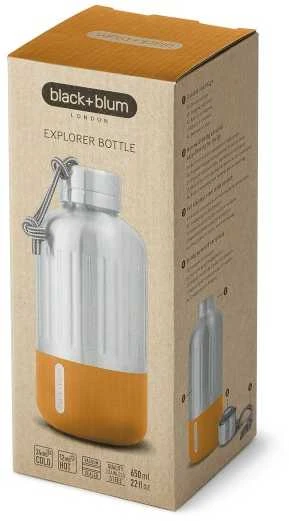 Black Blum Juodas Blum Juodas+Blum Explorer 650 ml oranžinė