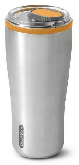 Black Blum Juodas Blum BB-Termo puodelis plieno 0,6l.oranžinė New V