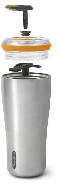 Black Blum Juodas Blum BB-Termo puodelis plieno 0,6l.oranžinė New V