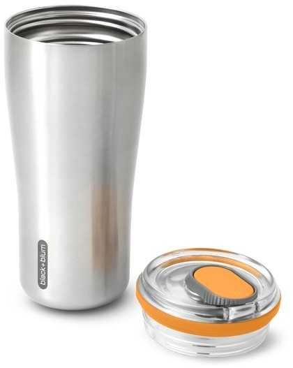 Black Blum Juodas Blum BB-Termo puodelis plieno 0,6l.oranžinė New V