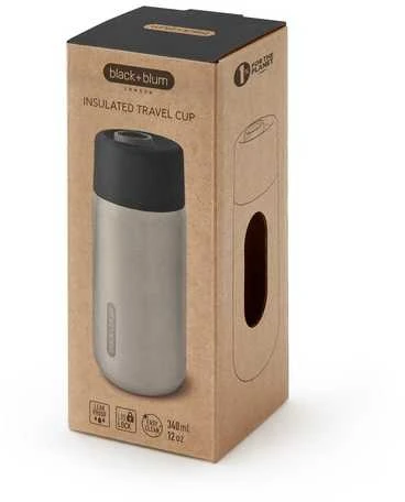 Black Blum BB-Termo puodelis plieno, juoda