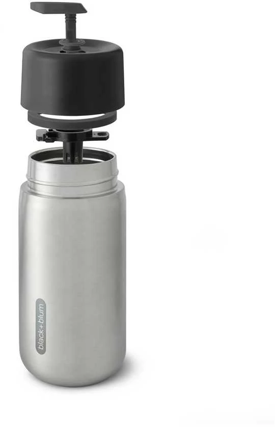Black Blum BB-Termo puodelis plieno, juoda