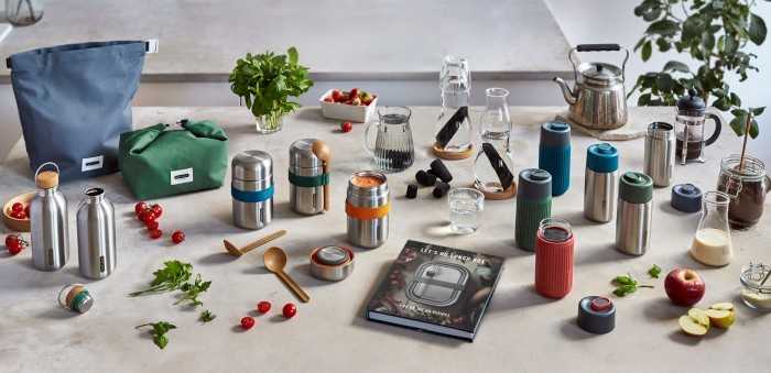 Black Blum Juodas + Blum Termiczny 340ml oranžinė