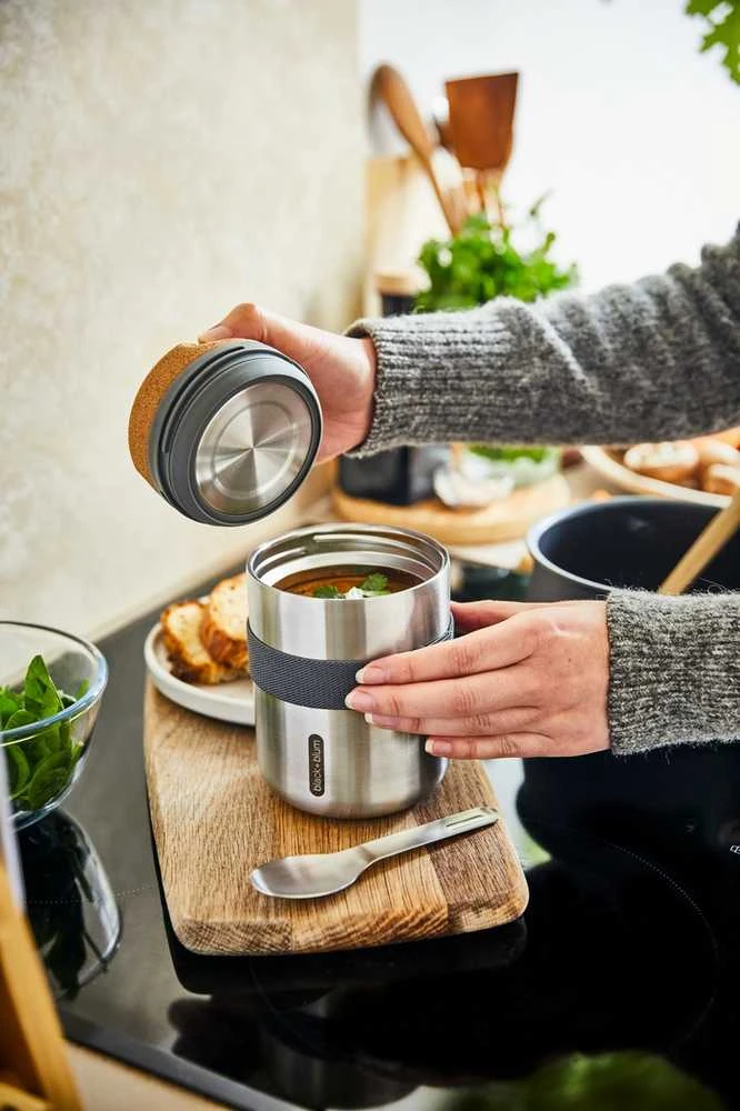 Black Blum Juodas + Blum 550 ml sidabrinė