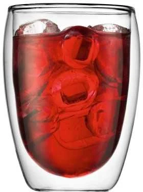Bodum akiniai su dviguba sienele 6 vnt. Pavina 0,35 l Skaidrus