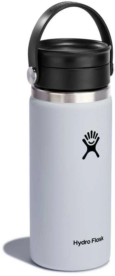 „Hydro Flask“ plataus kamščio, lankstaus dangtelio, 400 ml, balta