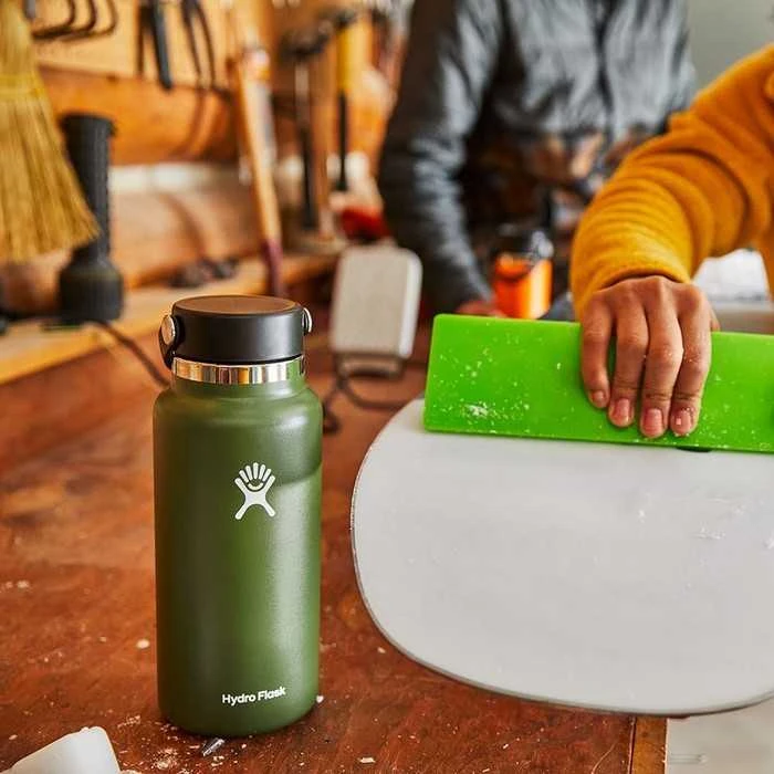 HYDRO FLASK HF-Buteliukas 32oz Wide Mouth 2.0 Flex Cap Baltas