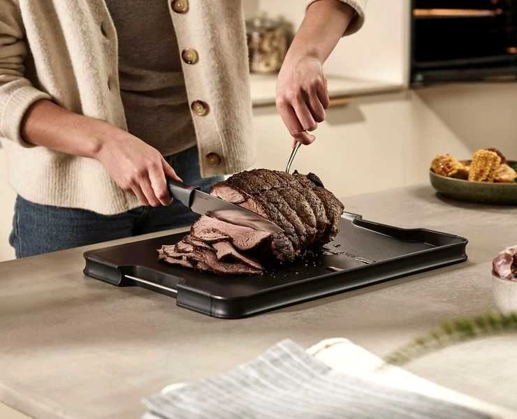 Joseph Joseph Joseph Cut&Carve Plus Dvipusis L juoda