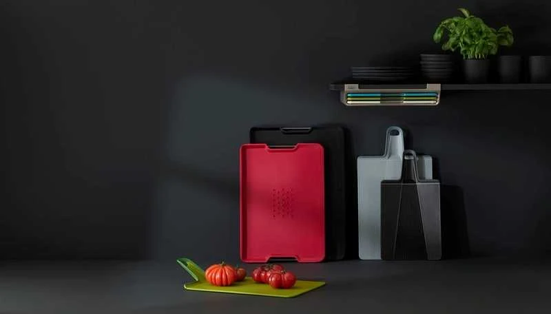 Joseph Joseph Joseph Cut&Carve Plus Dvipusis L juoda