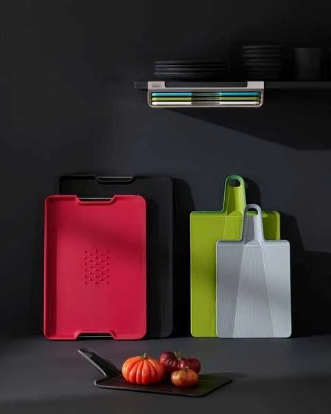 Joseph Joseph Joseph Cut&Carve Plus Dvipusis L juoda