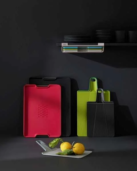 Joseph Joseph Joseph Cut&Carve Plus Dwustronna XL raudona