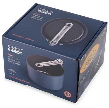 Joseph Joseph JJ-Kaistuvas 19cm su sulankstomu laikikliu+dangteliu. Erdvė