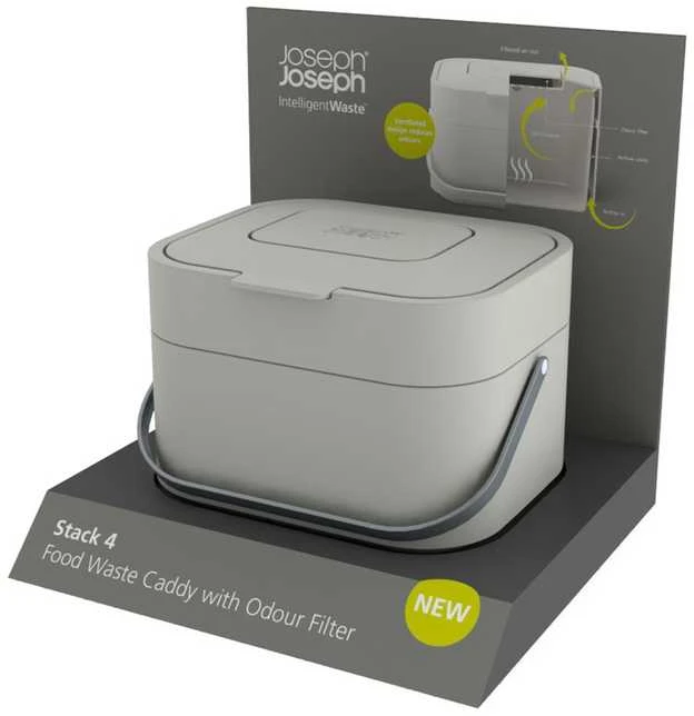 Joseph Joseph Joseph Intelligent Waste Stack 30015 4 l smėlio spalva