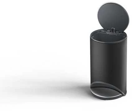 Joseph Joseph JJ-Krepšys apvalus wolnostojący 10l. Carbon Juodas Arc
