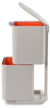 Joseph Joseph Joseph Šiukšliadėžė Joseph Waste Bin Totem 40 L Stone (30064)