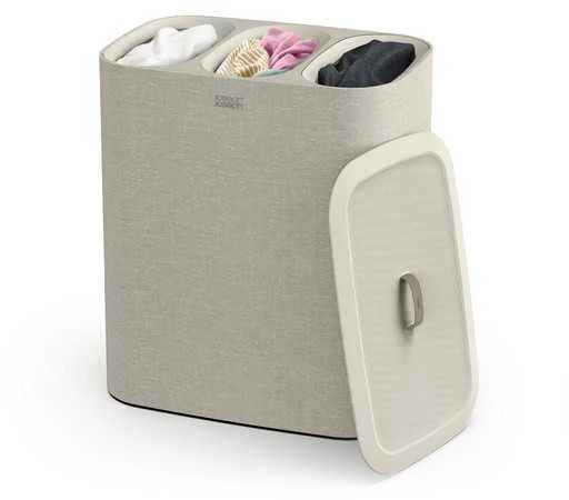 Joseph Joseph Joseph Tota 3 skyrių 90 l smėlio spalva