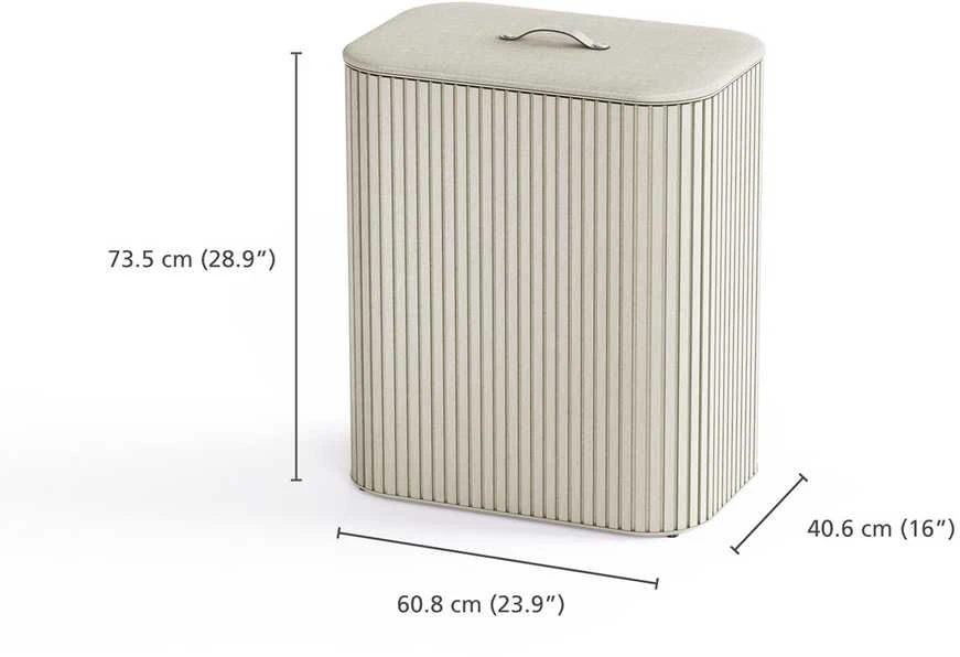 Joseph Joseph Joseph Tota Luxe 3 Komory 90 l Bambus smėlio spalva