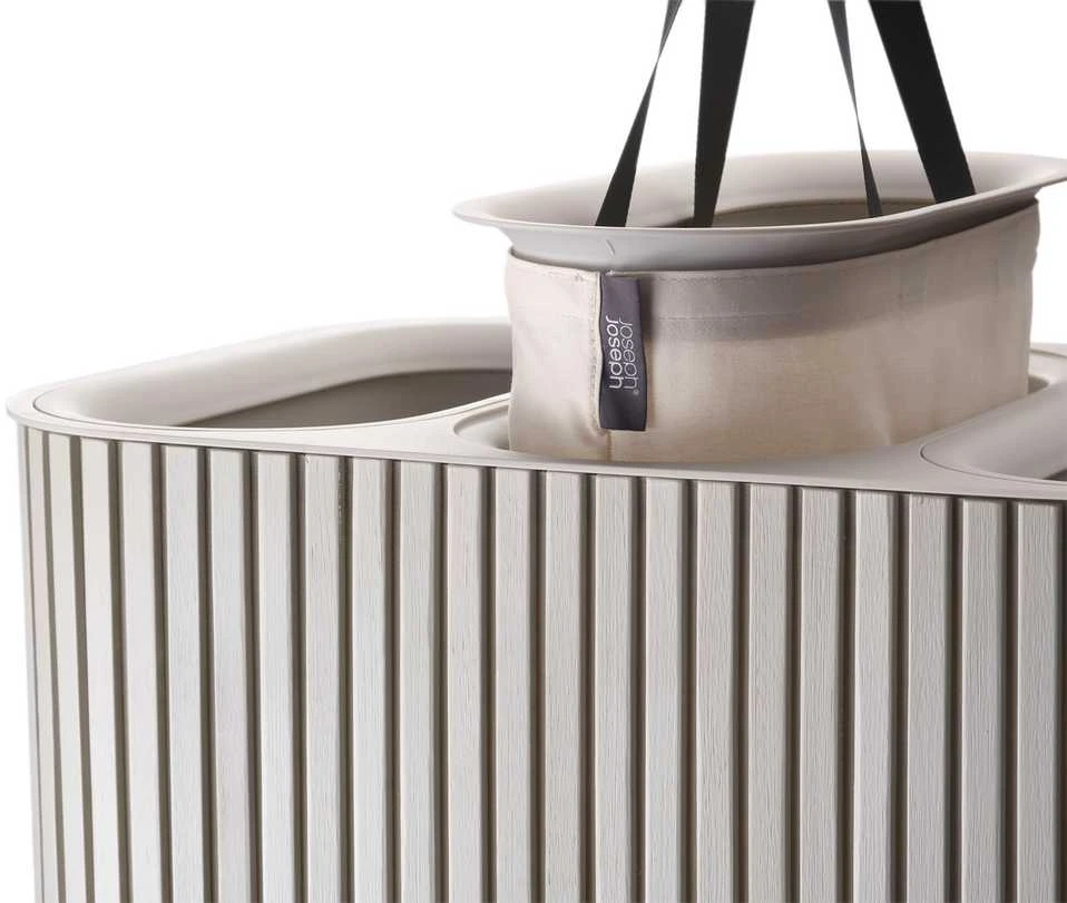Joseph Joseph Joseph Tota Luxe 3 Komory 90 l Bambus smėlio spalva