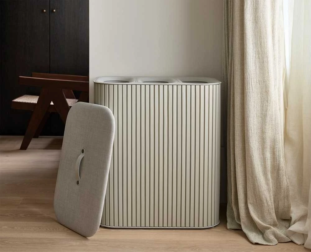 Joseph Joseph Joseph Tota Luxe 3 Komory 90 l Bambus smėlio spalva