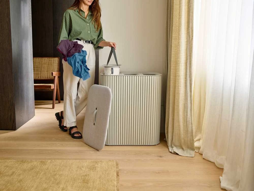 Joseph Joseph Joseph Tota Luxe 3 Komory 90 l Bambus smėlio spalva