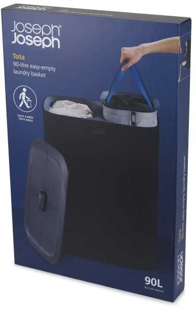 Joseph Joseph Joseph Tota 2 Komory 90 l juoda
