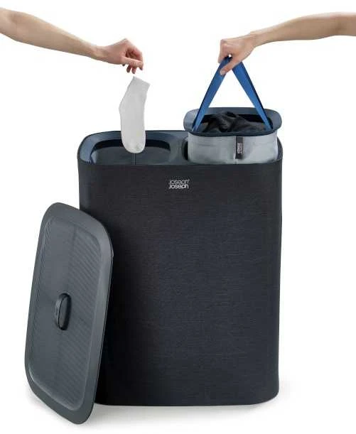 Joseph Joseph Joseph Tota 2 Komory 90 l juoda