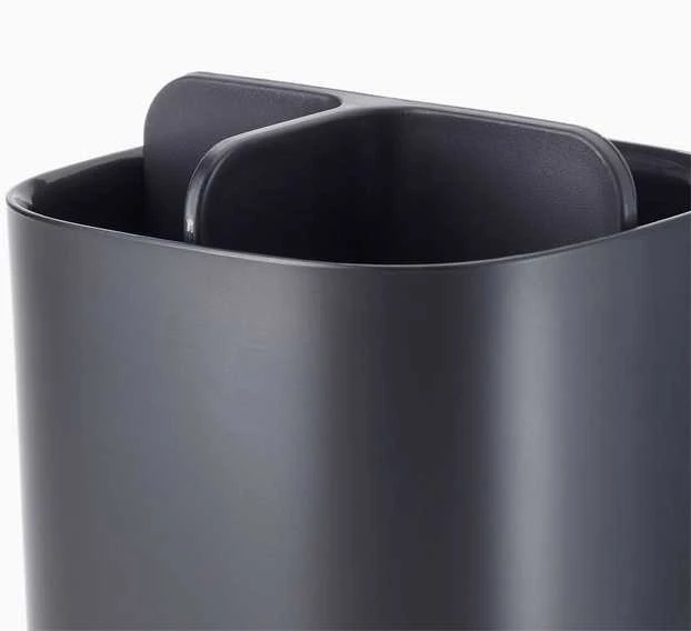 Joseph Joseph JJ-Organizer EasyStore dantų šepetėliams juodi