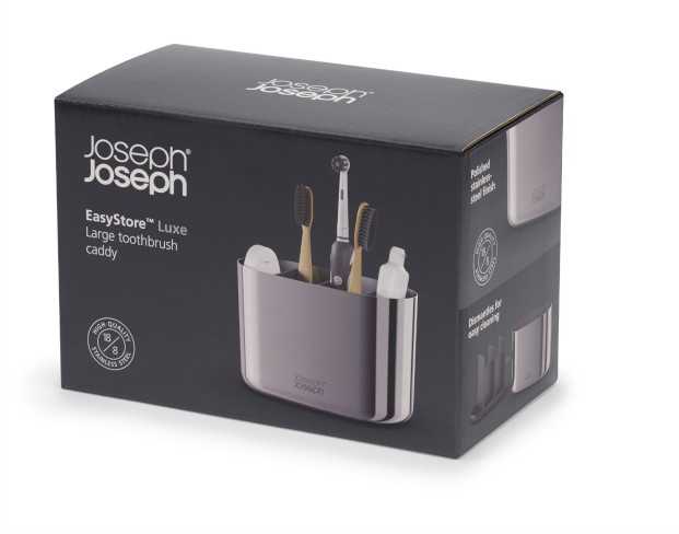 Joseph Joseph JJ-Organizer na szczoteczki L EasyStoreLuxe stalow