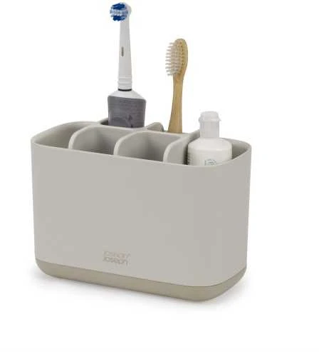 Joseph Joseph Joseph JJ-L EasyStore ecru dantų šepetėlio laikiklis