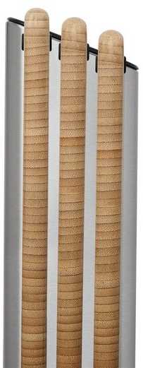 Joseph Joseph Joseph Folio Steel Bamboo 60229 4 el. sidabrinė