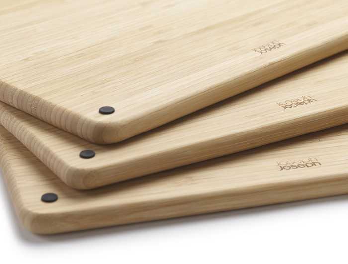Joseph Joseph Joseph Folio Steel Bamboo 60229 4 el. sidabrinė