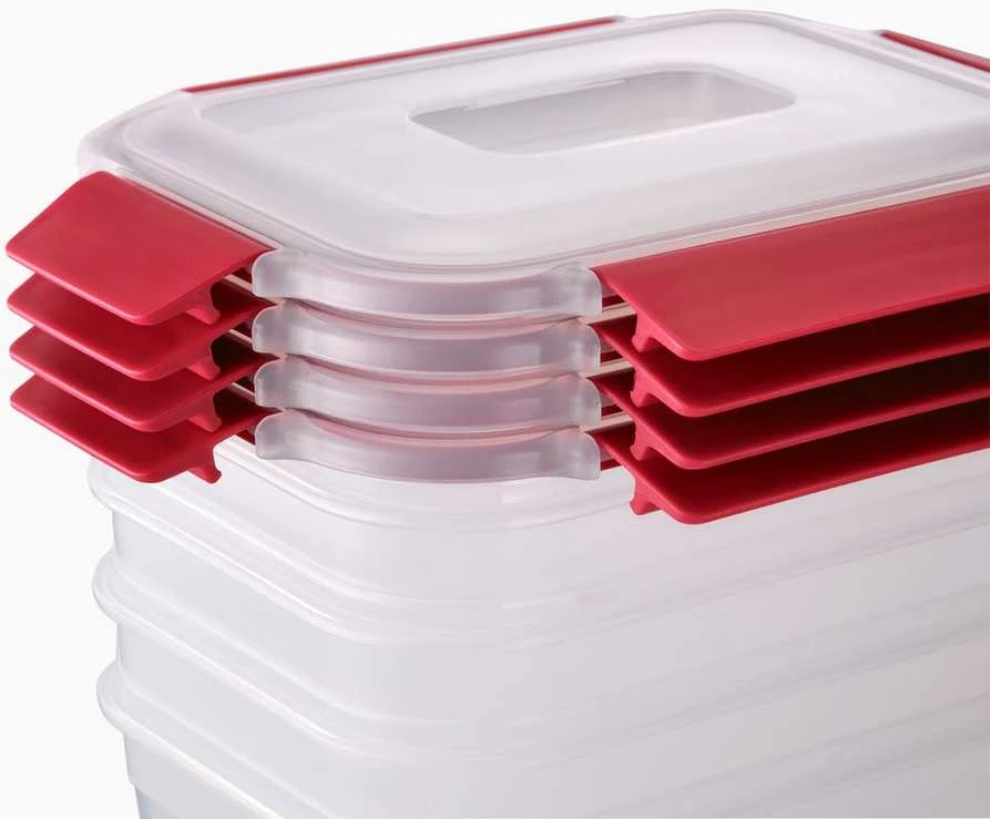 Joseph Joseph JJ-Rinkinys 4 x 1,1 l stačiakampiai „NestLock“ indeliai