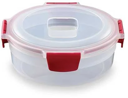 Joseph Joseph JJ-Rinkinys 4 x 1 l apvalūs konteineriai su lizdeliu ir užraktu