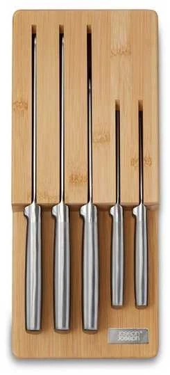 Joseph Joseph Joseph Elevate Bamboo sidabrinė, smėlio spalva 6el. 10563