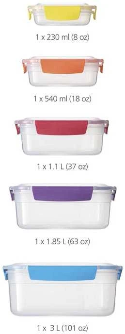 Joseph Joseph Joseph Nest Lock 81081 5 vnt.