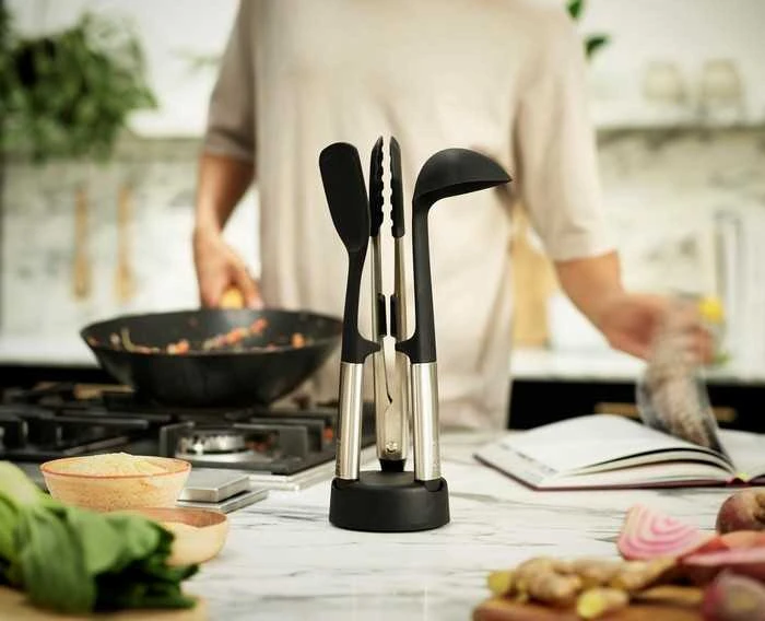 Joseph Joseph JJ-4 dalių įrankių rinkinys stove.ElevateFusionStee