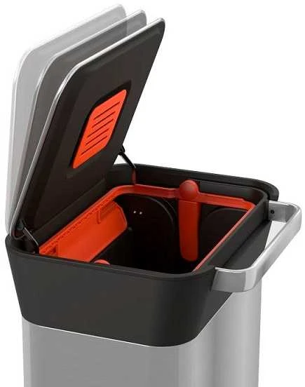 Joseph Joseph JJ-Šiukšliadėžė 30l Titan, plieno