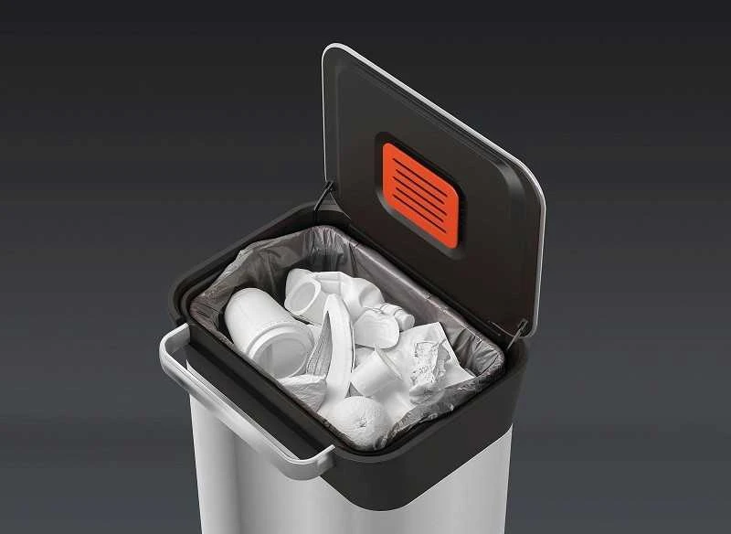 Joseph Joseph JJ-Šiukšliadėžė 30l Titan, plieno