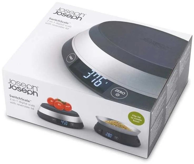 Virtuvinės svarstyklės Joseph Joseph Joseph Switch 40054 pilka