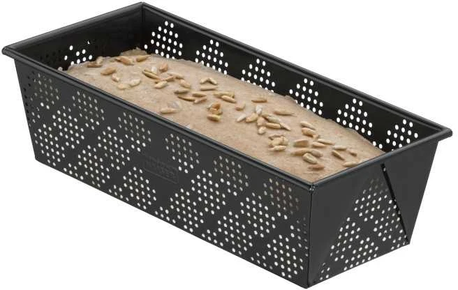 Verschiedene Kaiser duonos formelė CrispTec 25x11 cm dengta, perforuota