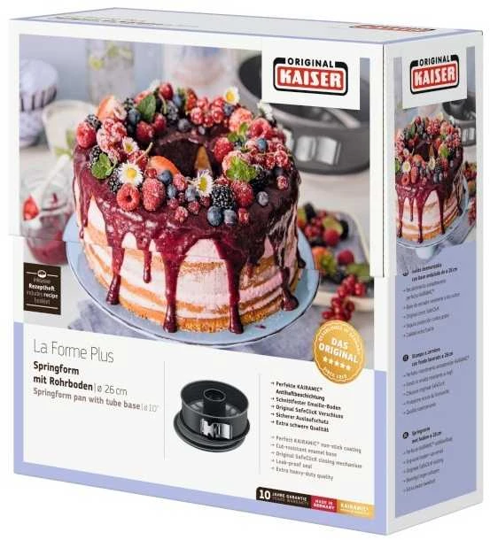 Kaiser "La Forme Plus" 26 cm tortų kepimo forma