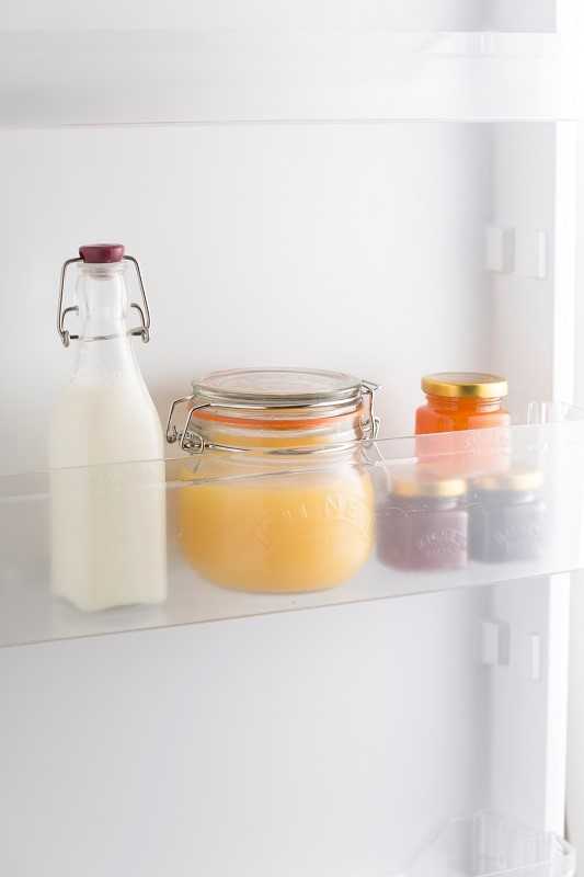 Kvadratinis butelis su užsegimu 1 l / Kilner