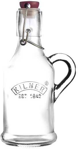 Buteliukas su laikikliu CLIP TOP 0,2L / Kilner