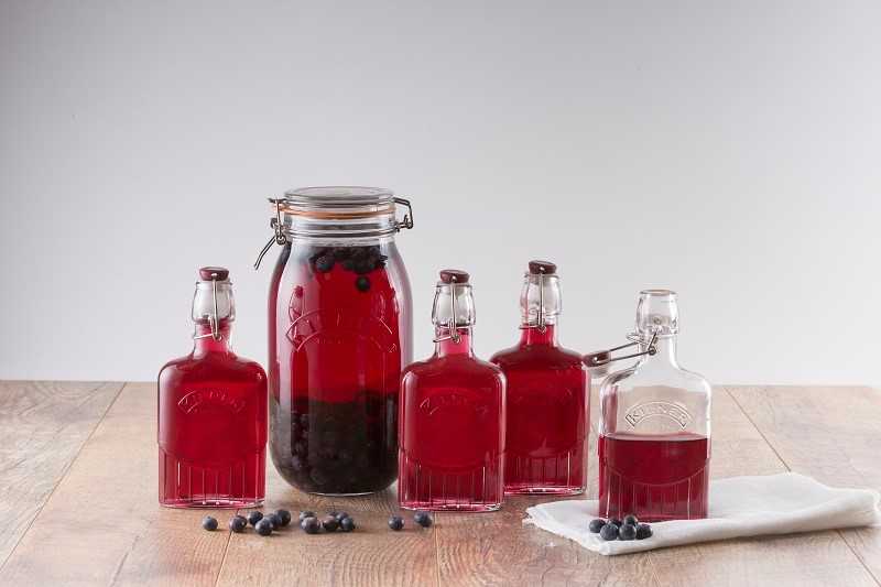 Buteliukas su laikikliu CLIP TOP 0,2L / Kilner