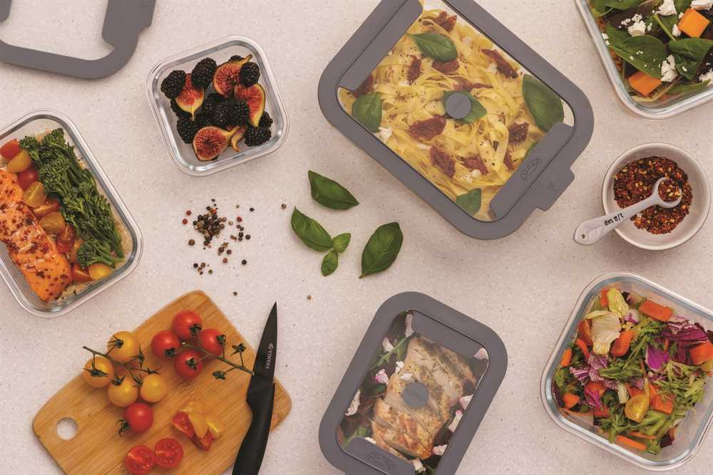 Kilner Rayware Group KIL-Hermetiškas indas stiklinis 1,5 l stačiakampis NFS